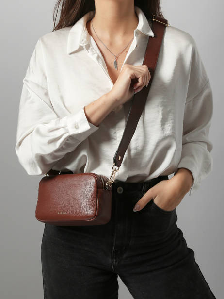 Sac Bandoulière Tradition Cuir Etrier Marron tradition ETRA141S vue secondaire 1